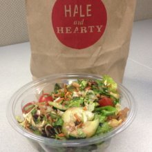 Gluten-free salad from Hale & Hearty